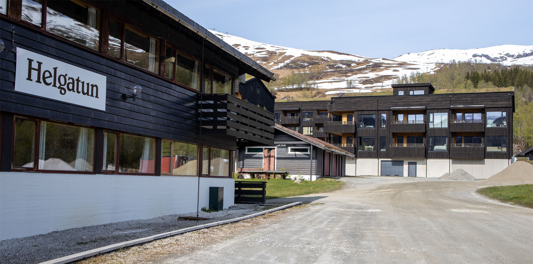 Helgatun fjellpensjonat's flotte leiligheter