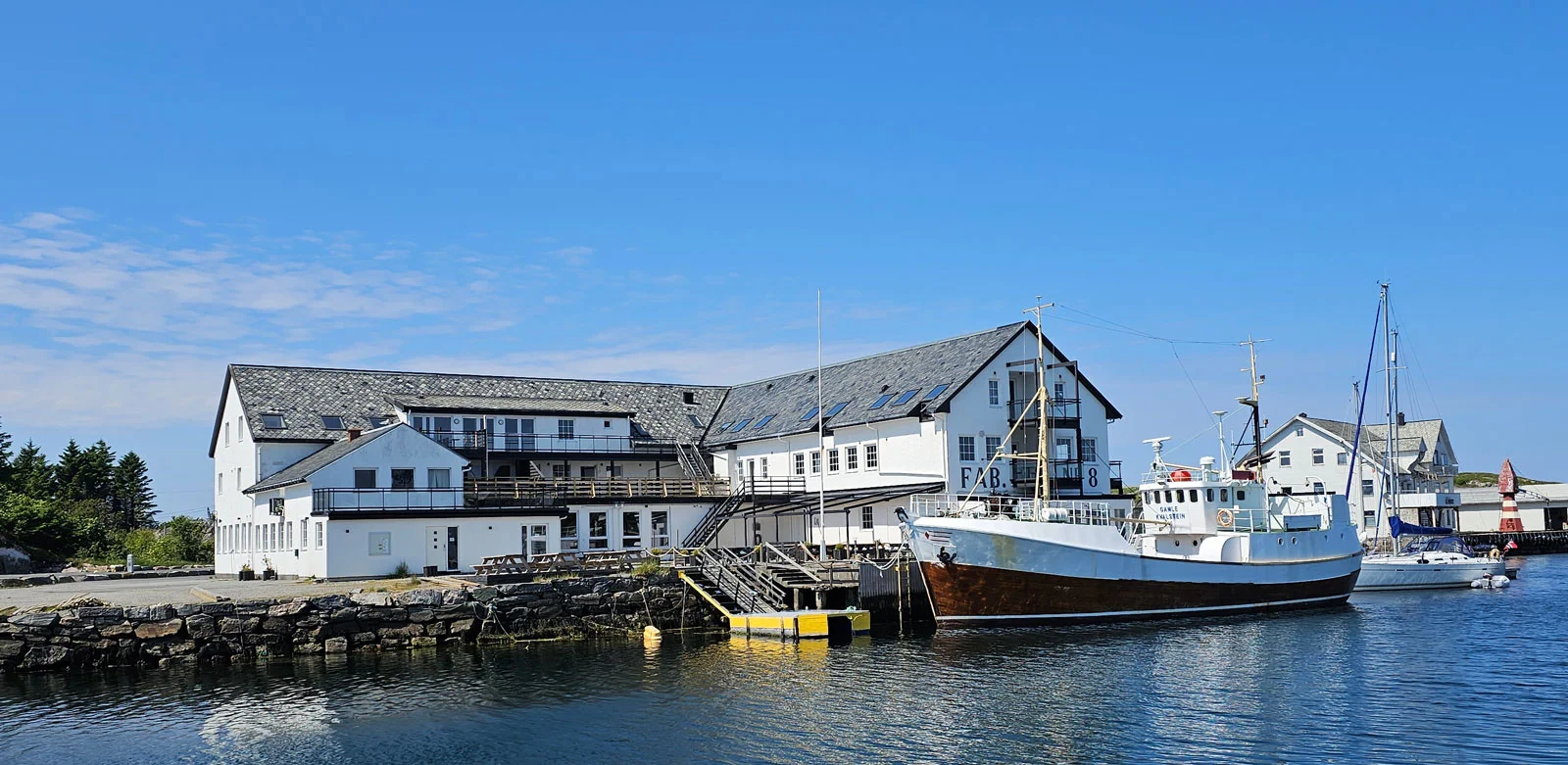 Fedje Island overnatting