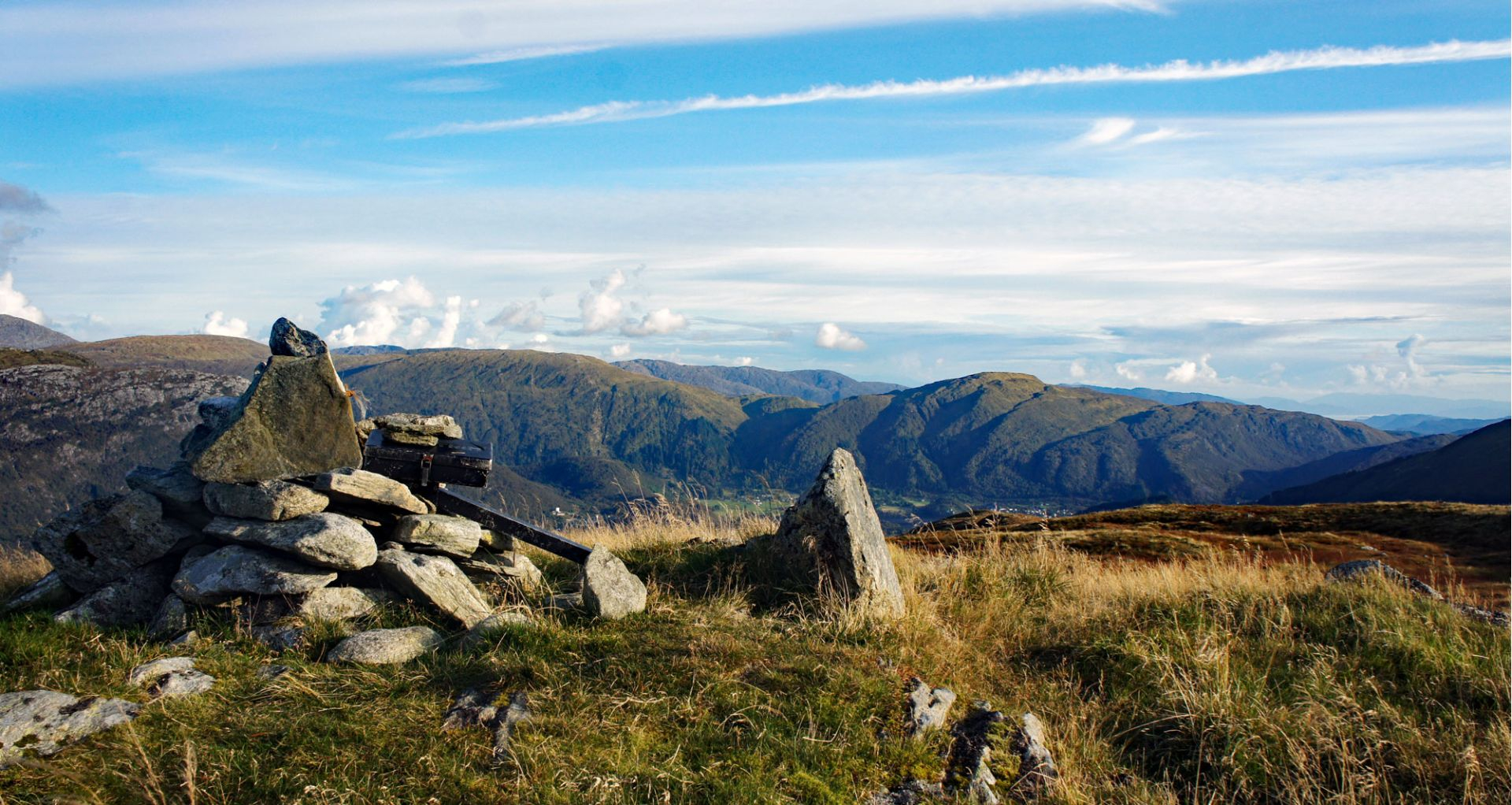 Borga (634 moh) fra Arna