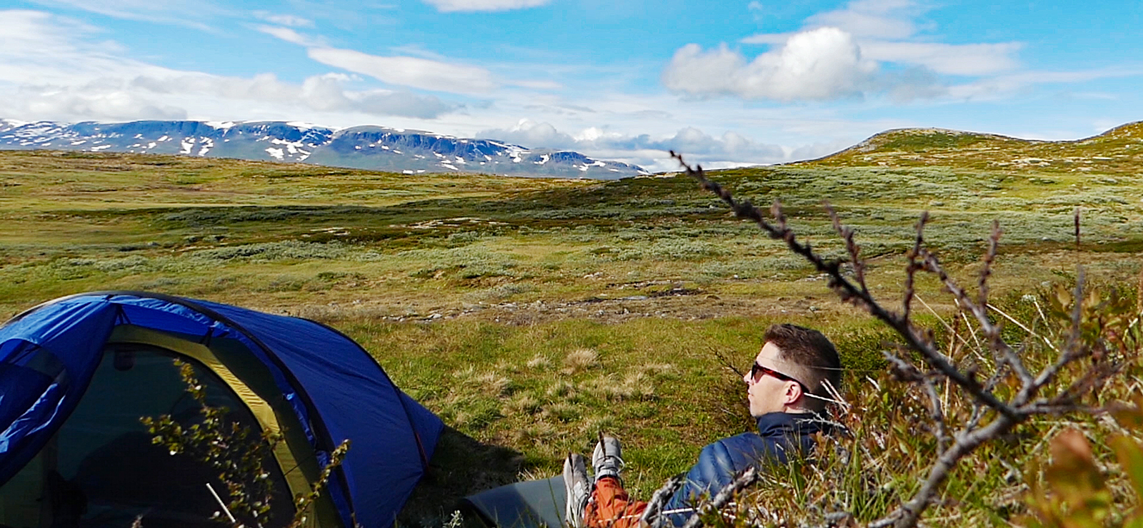 Telttur på Hardangervidda fra Ustaoset