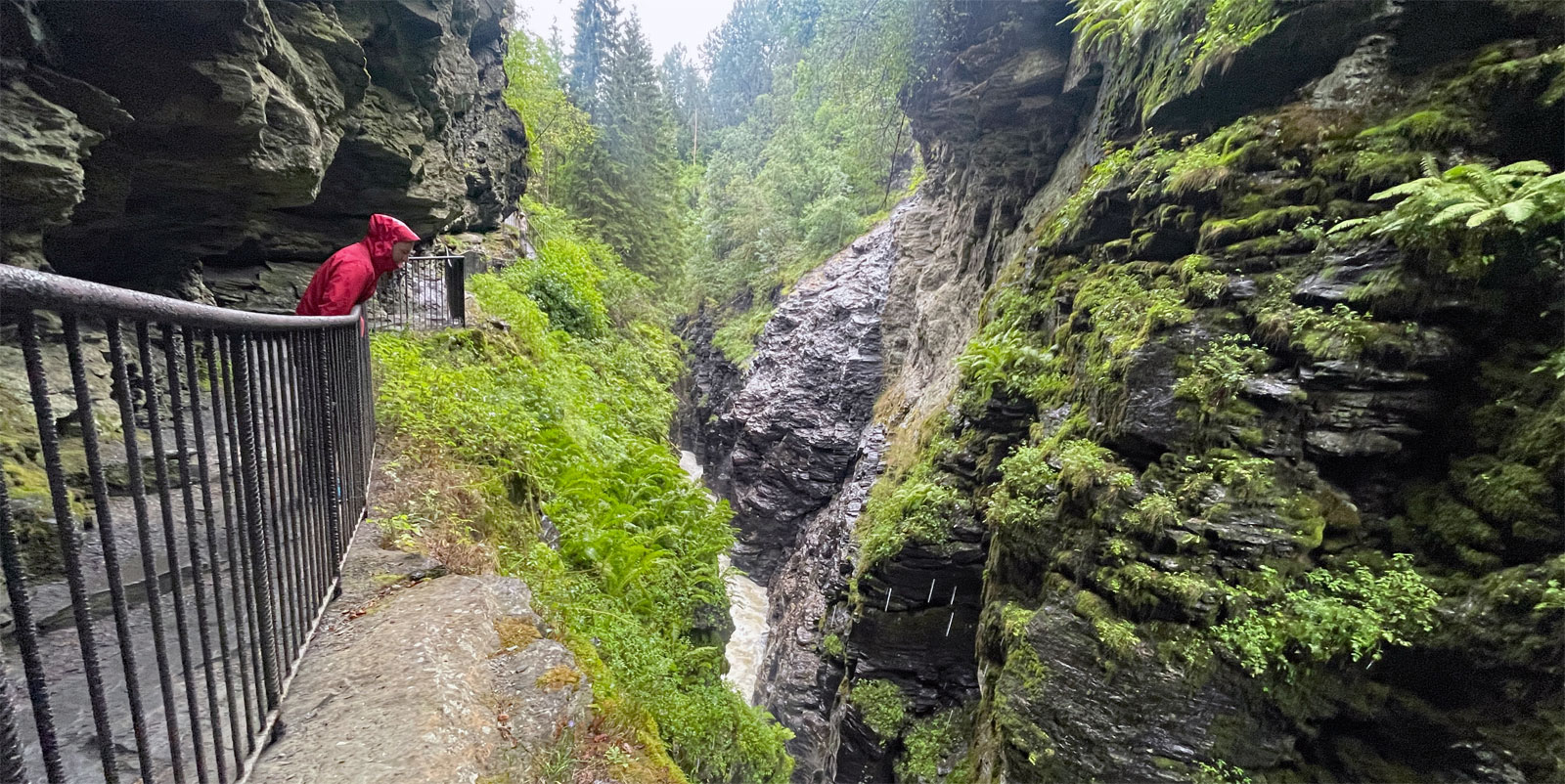 Vandretur gjennom Bordalsgjelet på Voss