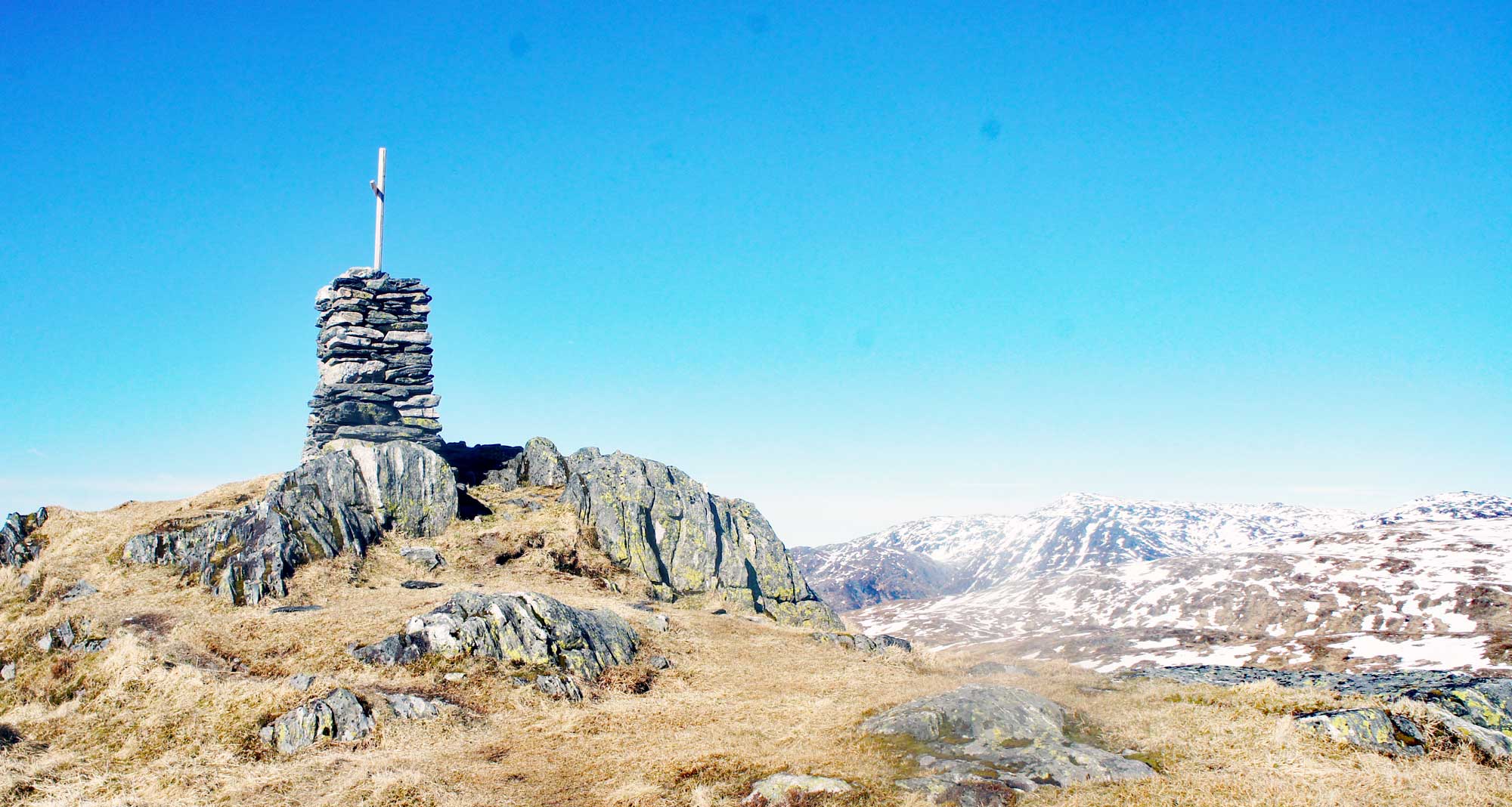 Slettegga (742 moh) fra Bontveit