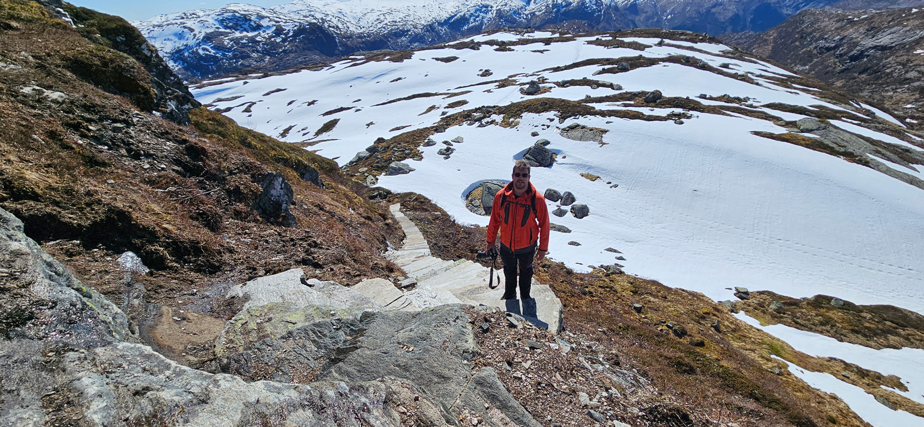 Nesheimsnipa 1036 moh i Eksingedalen – Stairway to Heaven, fjellturer i Vaksdal