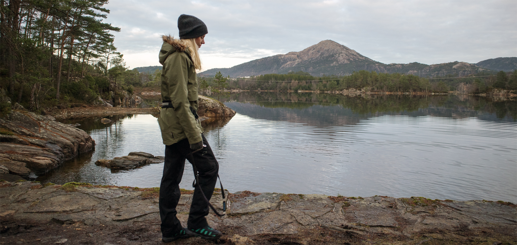 Vandretur i Alvøskogen rundt Småvatnet