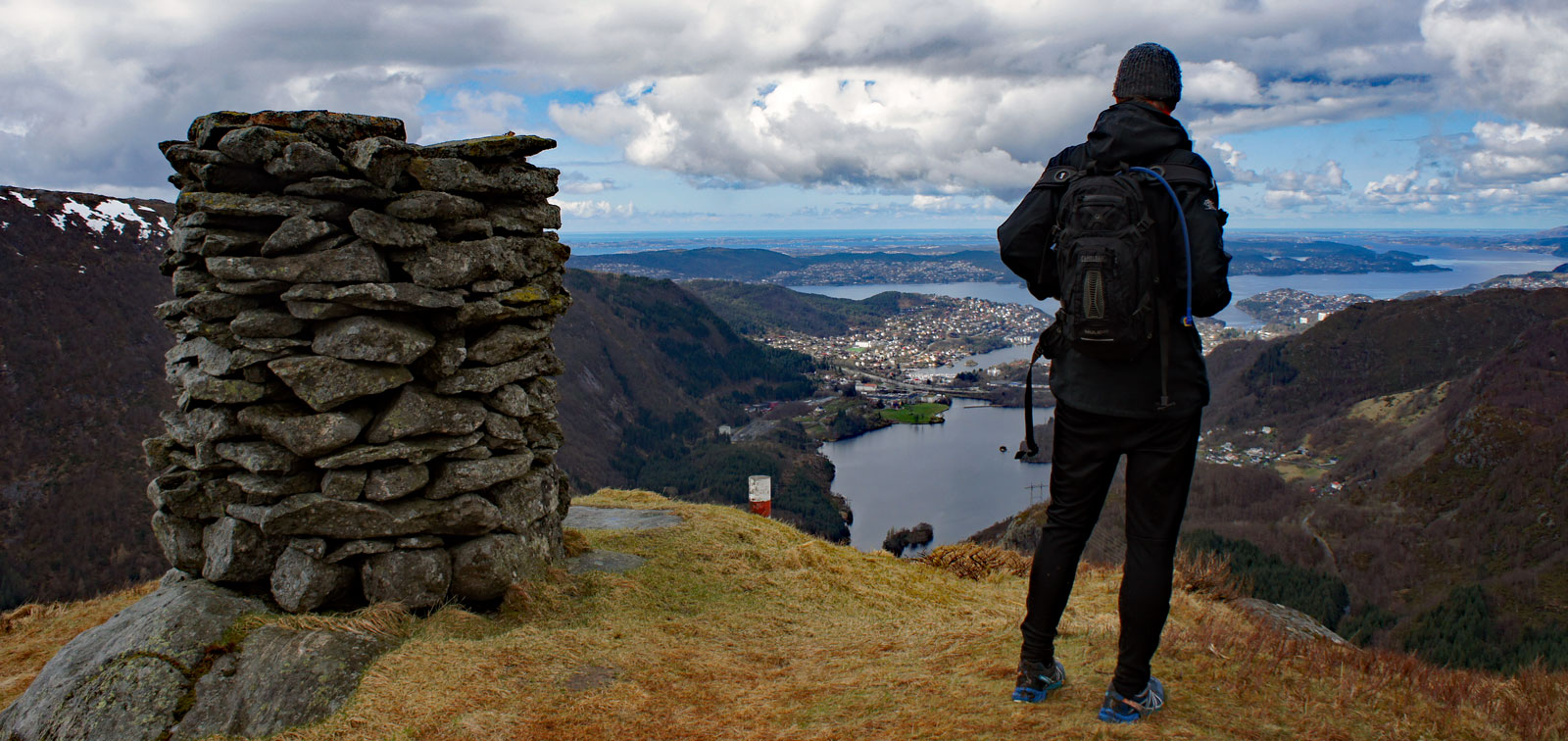 Rundtur fra Jordal - Vikinghytten - Ulskebjørnen (443 moh)