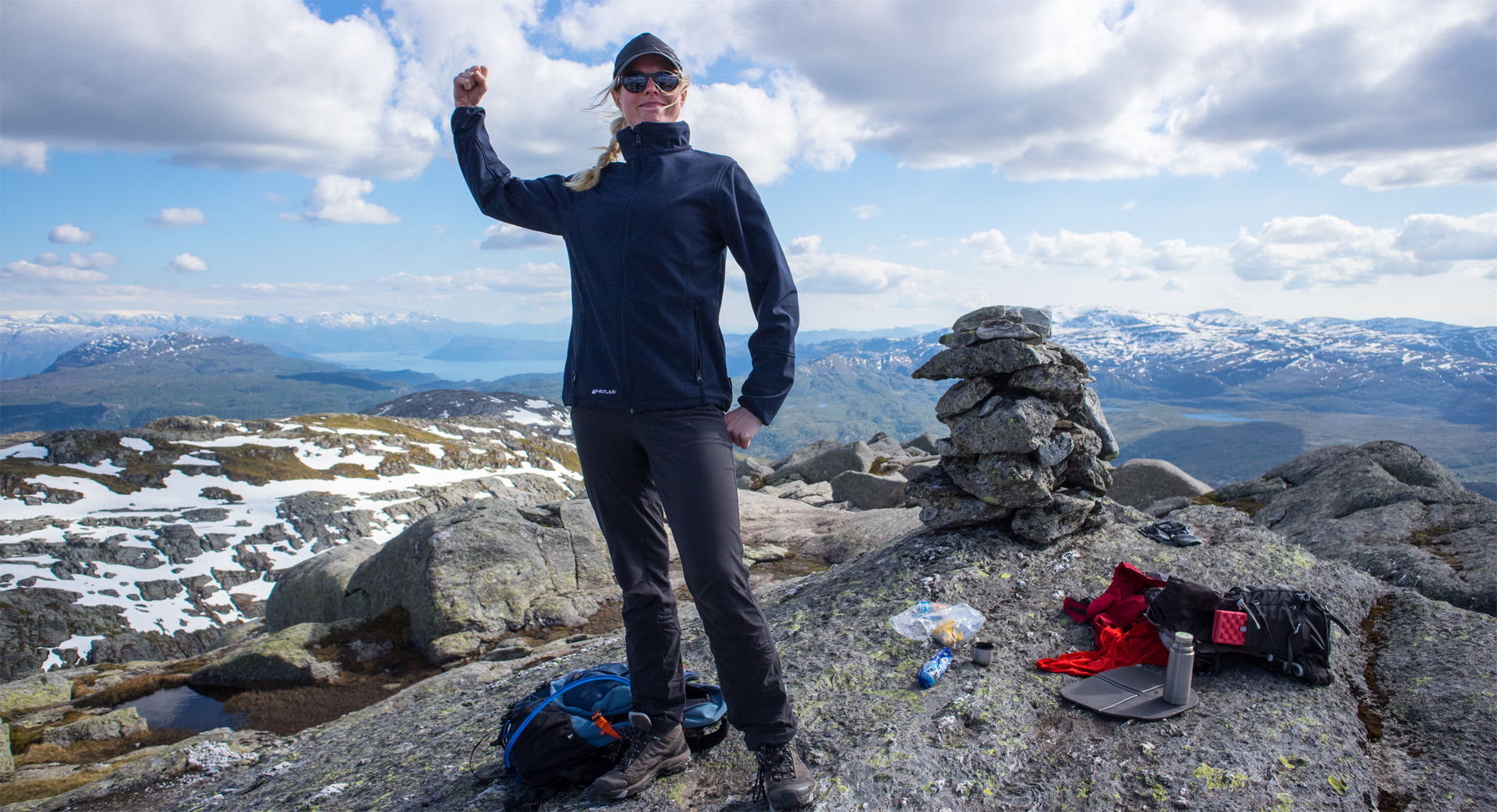 Fotasperrnuten 1194 moh fra Kvamskogen – sti via Steinskvanndalen