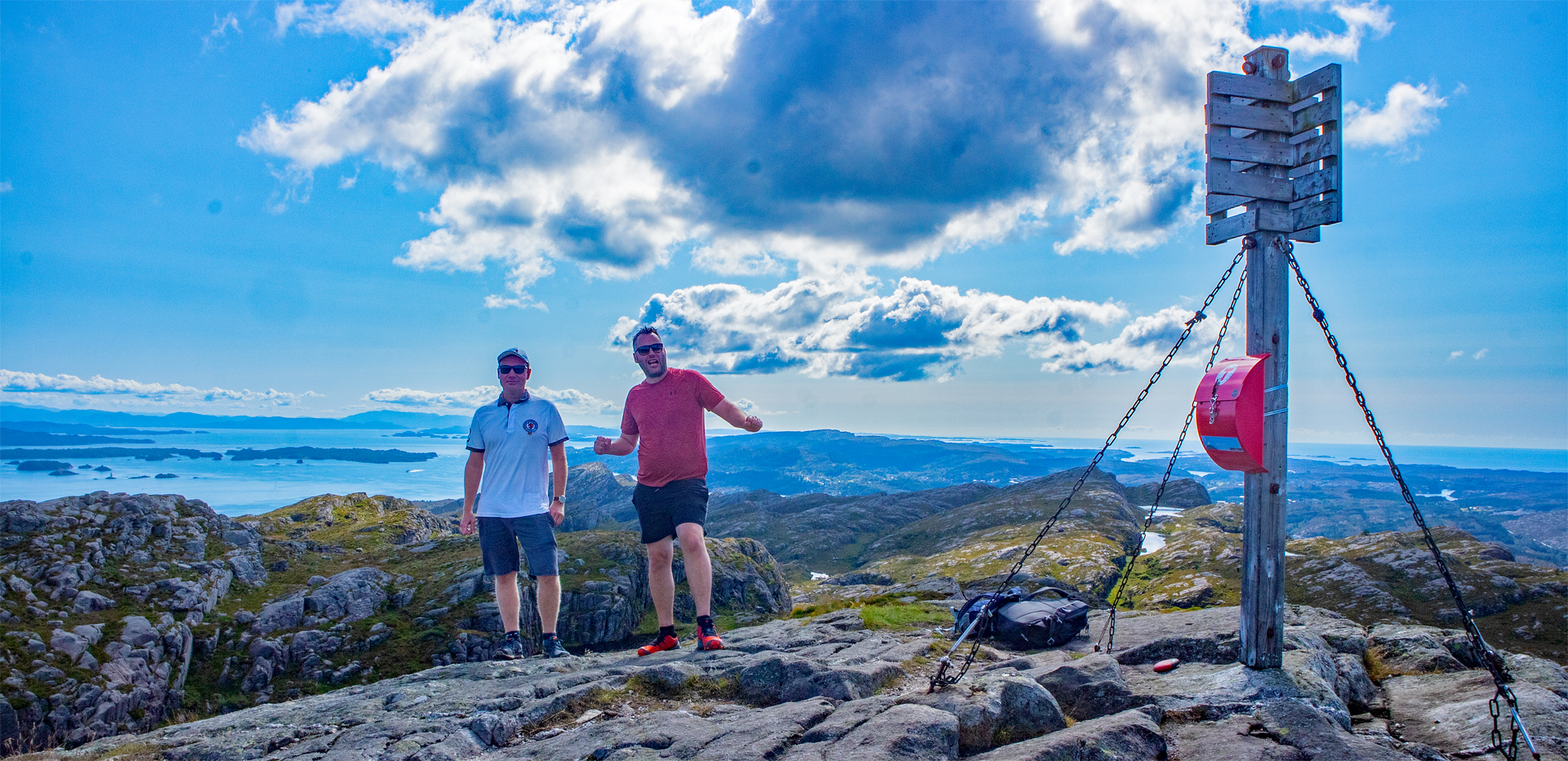 Liatårnet (341 moh) panoramatur til Haganes