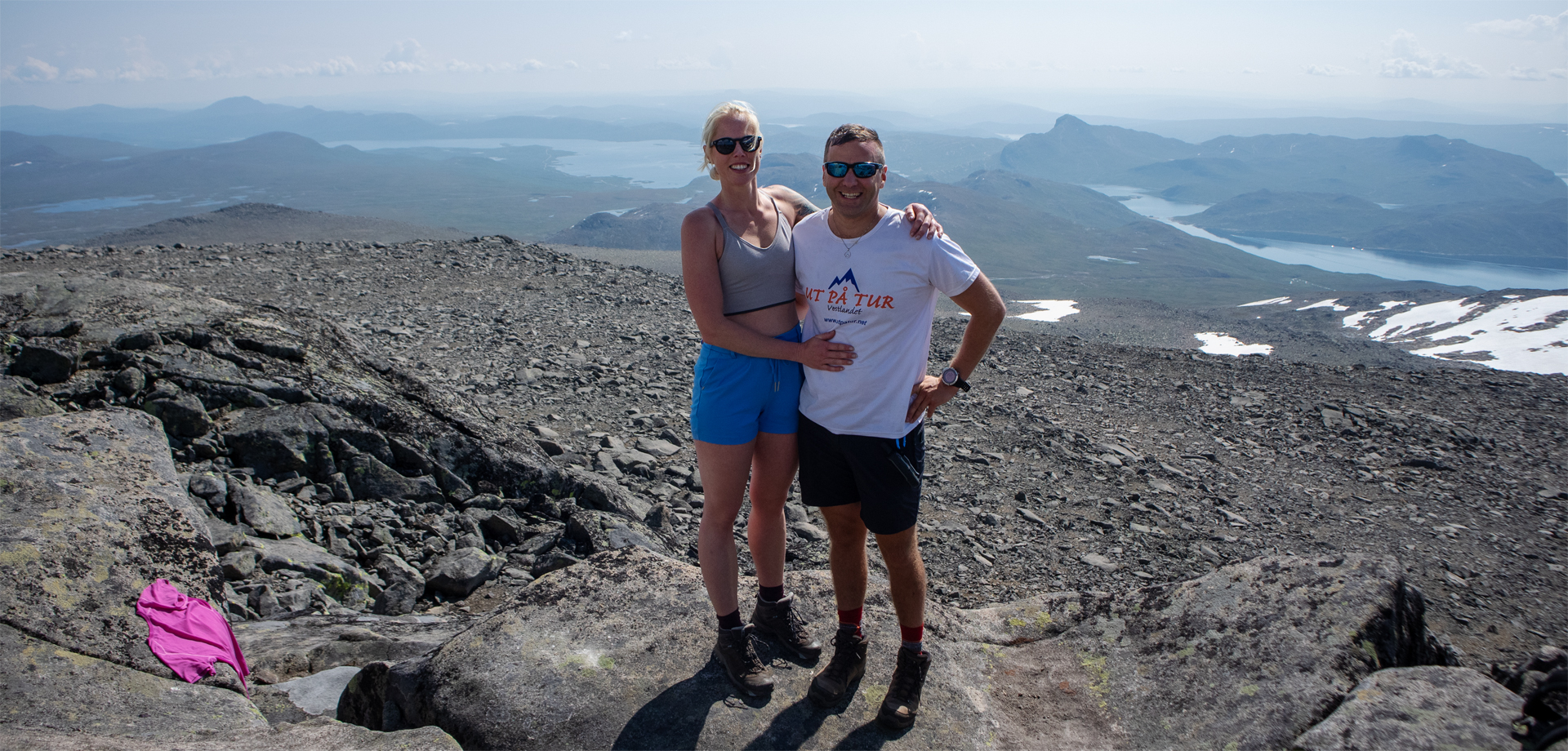 Rasletinden (2105 moh) fra Valdresflye i Jotunheimen
