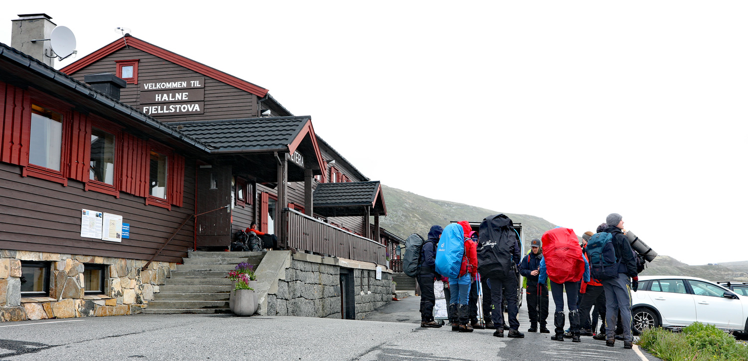 Krækkja til Halne Fjellstove (1135 moh)