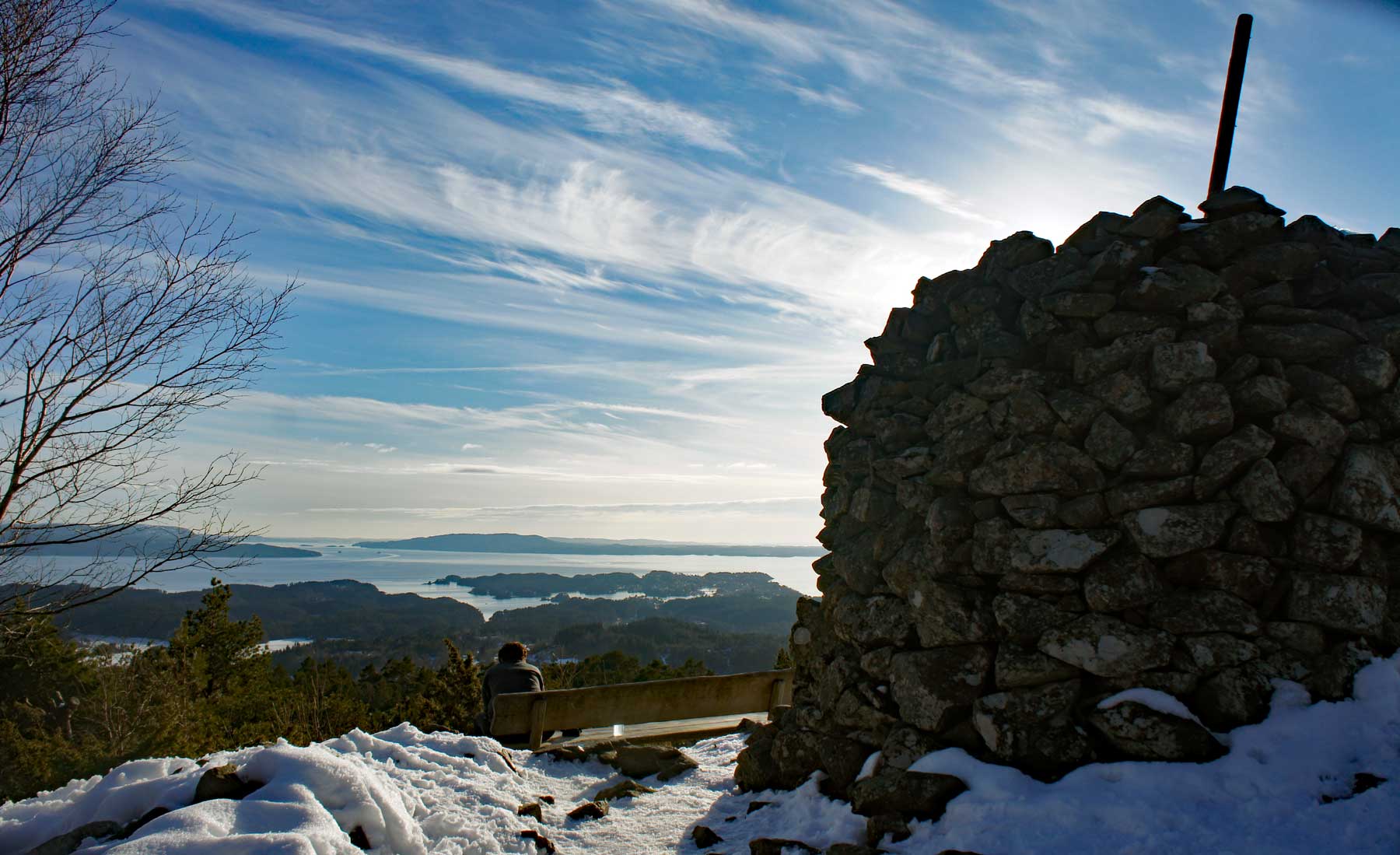 Tur Liafjellet (259 moh) i Os