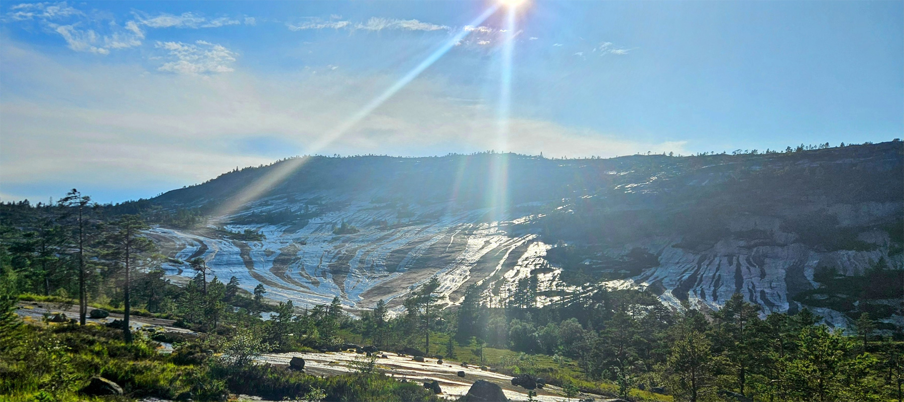 Vandretur til Himmelriket (575 moh) på Gautefall