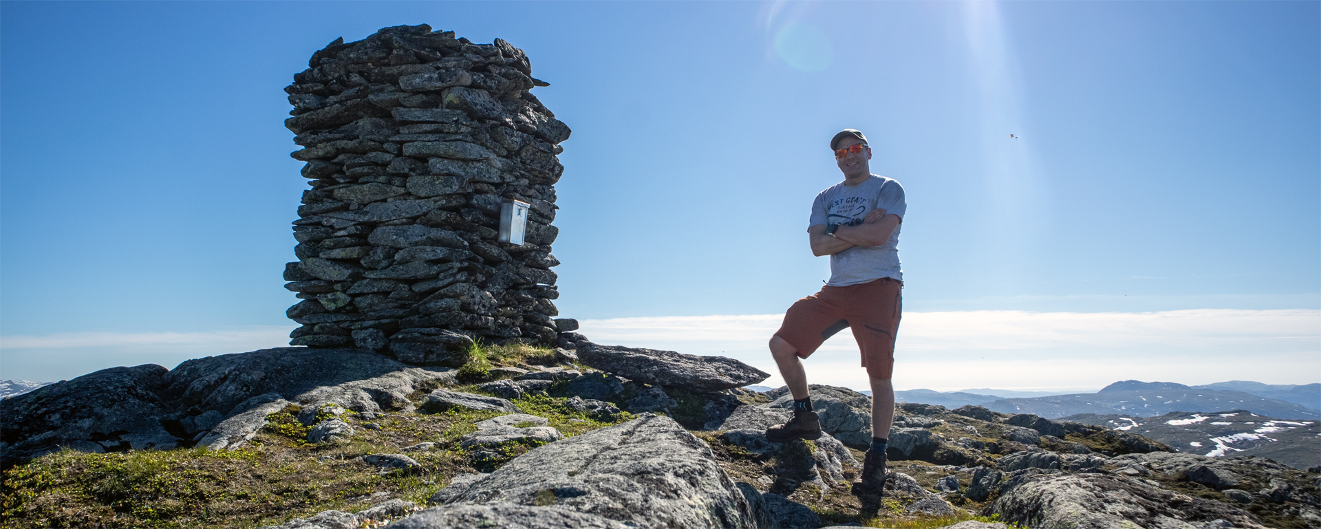 Mykkeltveitveten 1131 moh fra Rasdalen – fjellturer på Voss