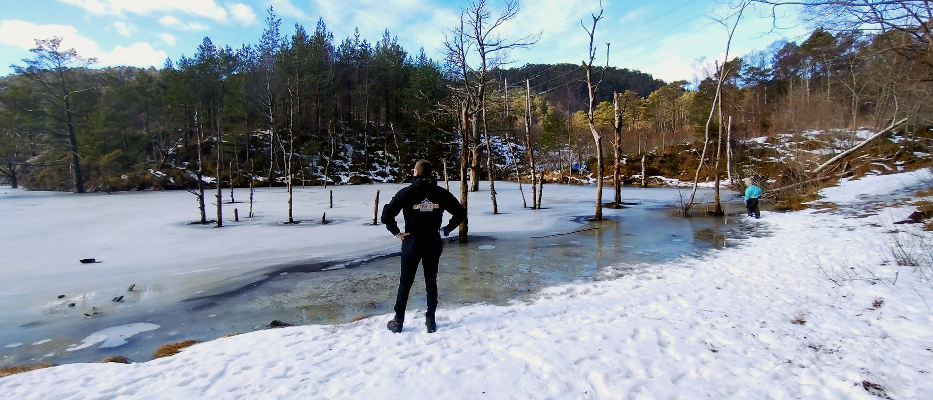 Vandretur fra Kismul til Ulvvassvika