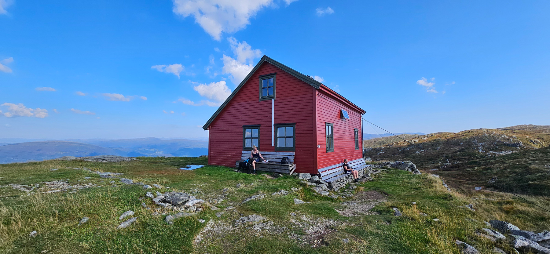 Vandretur fra Arna via Norhytten til Vikinghytten