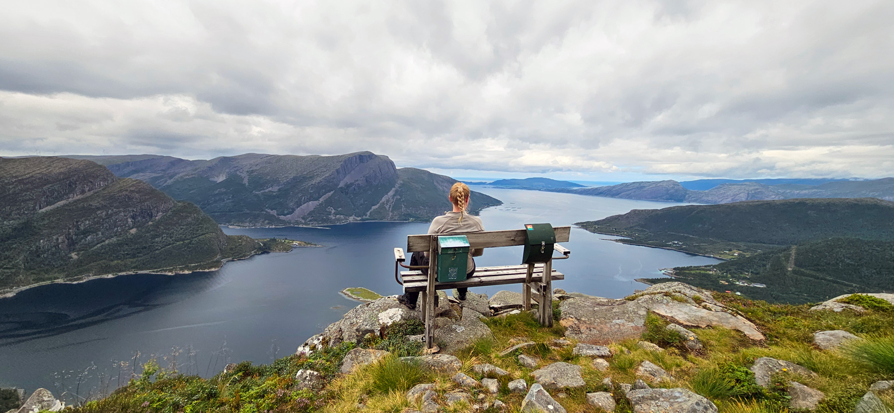 Fjelltur til Gulebrystet (480moh) i Bremanger