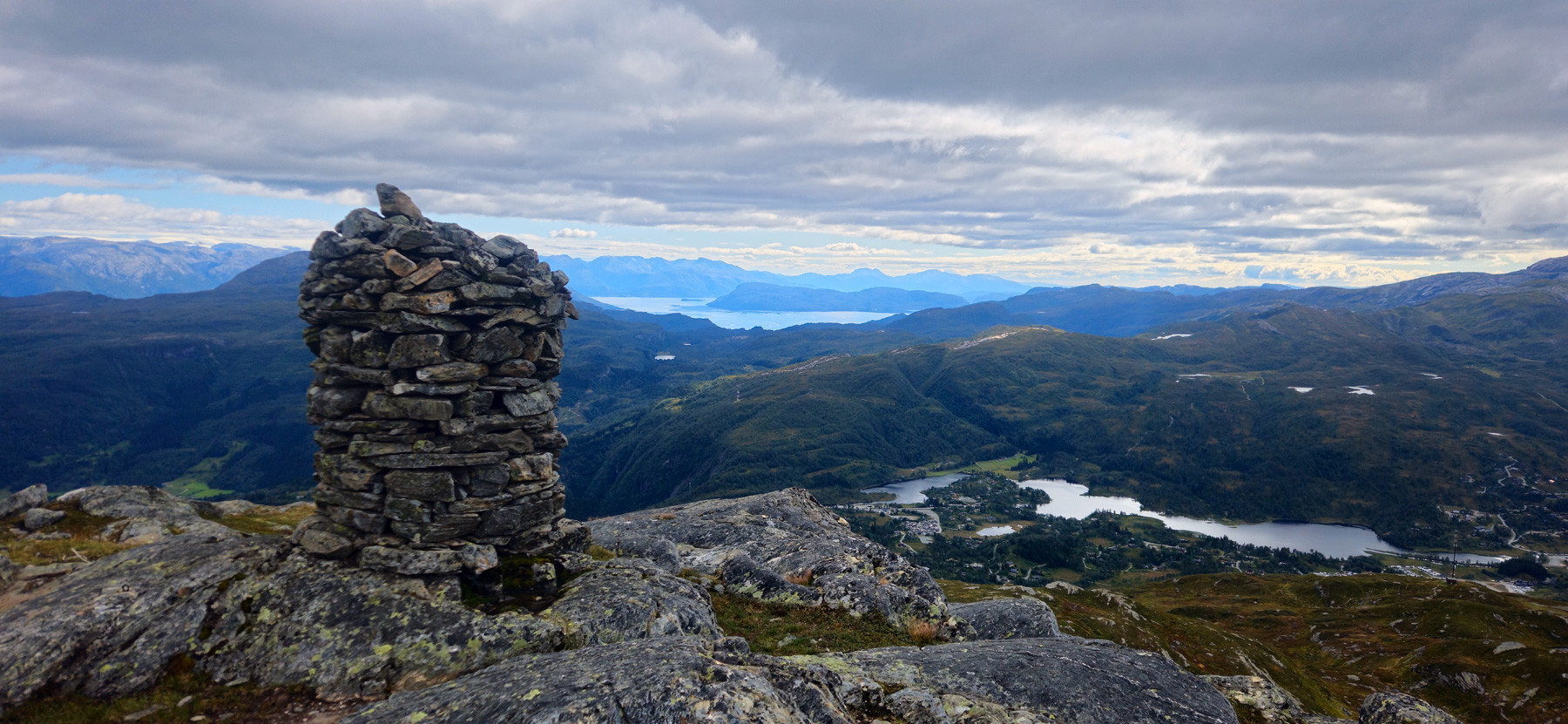 Fjelltur til Botnanuten (964 moh) på Kvamskogen