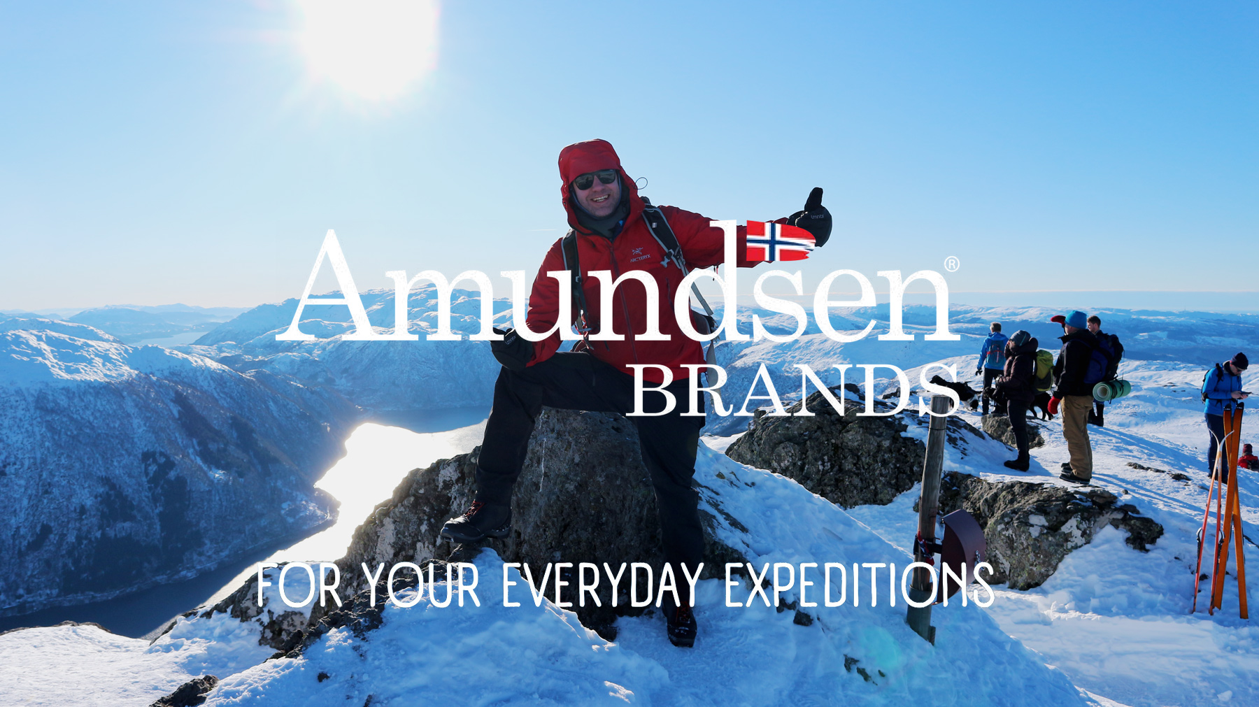 Amundsen sukkerfrie pastiller for en aktiv livsstil utendørs