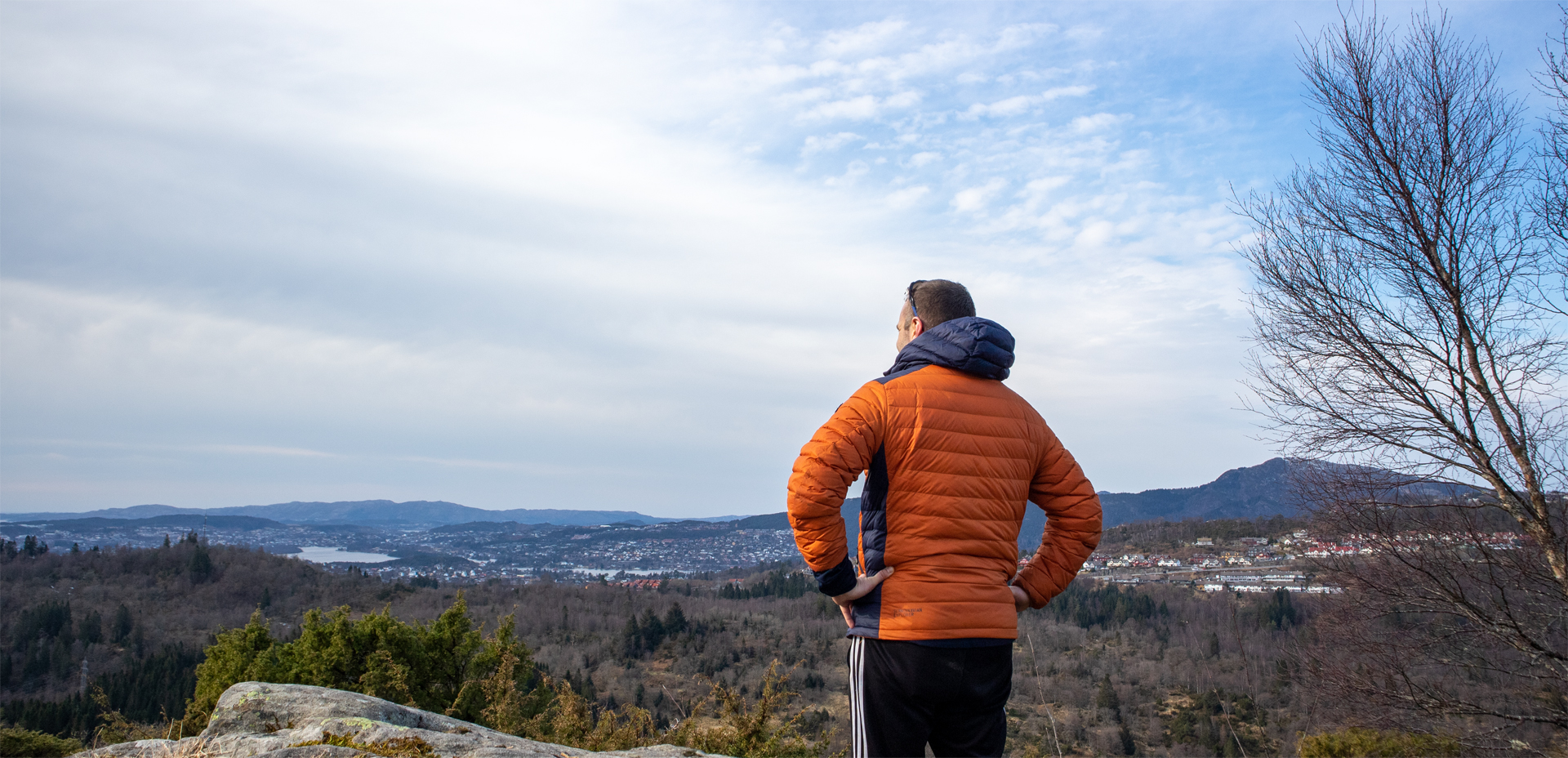 Panoramatur over ryggen Furekampane (234 moh.)