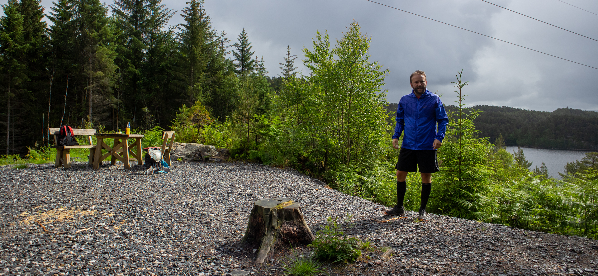 Askøy på langs 2. etappe fra Steinrusten - Aasebøvann / Lonevann