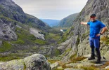 På tur fra Mjølfjell til Ulvik del 2 - Bt-hytten - Ulvik - Voss, Ulvik, Vestland