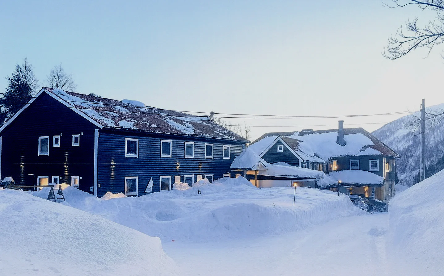 Kvamseter Lodge på Kvamskogen