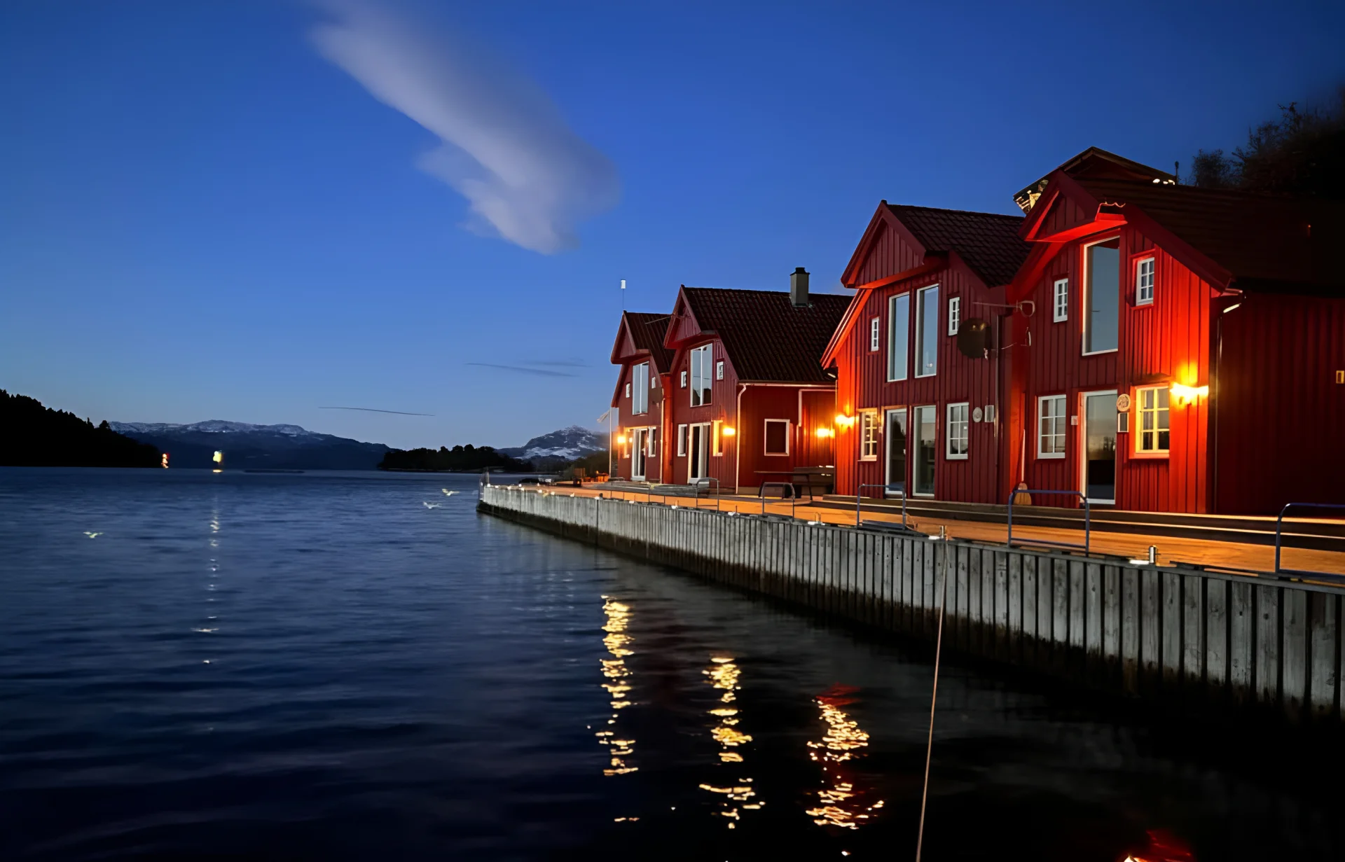 Furrehytter på Sjernarøyene