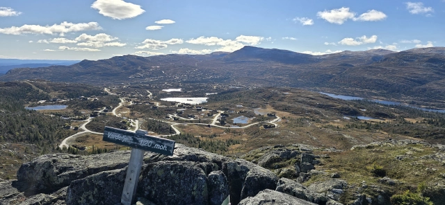 Vardefjell (1120moh) - Flå, Buskerud