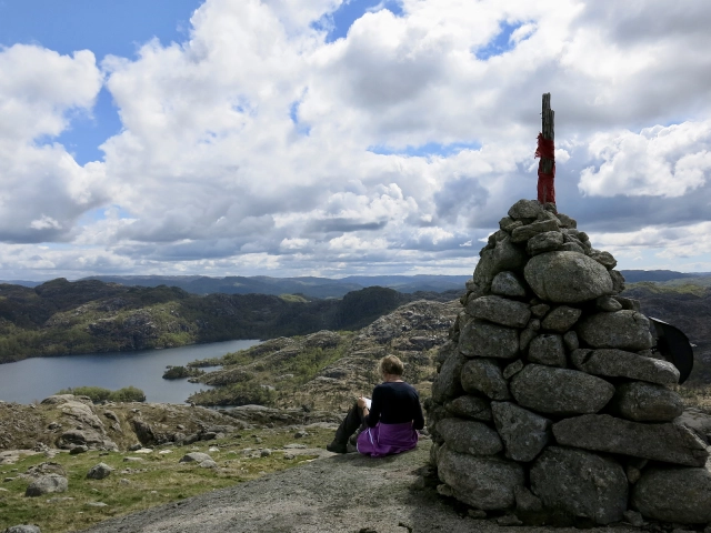 Ramnafjellet (377 moh) - Bjerkreim, Rogaland