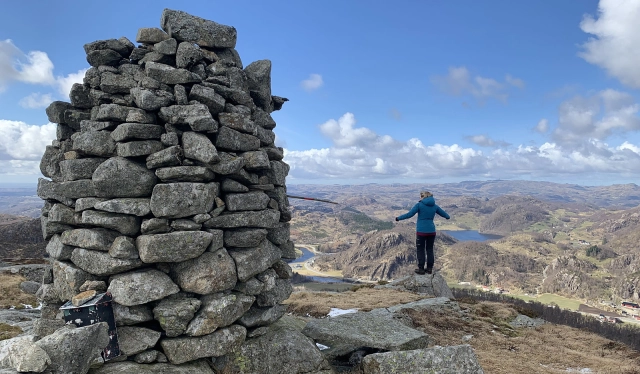 Nonsknuten (390 moh) - Eigersund, Rogaland