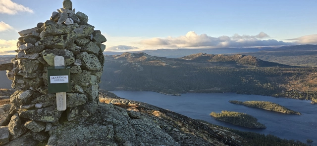 Skarpenord (1215 moh) - Nore og Uvdal, Buskerud