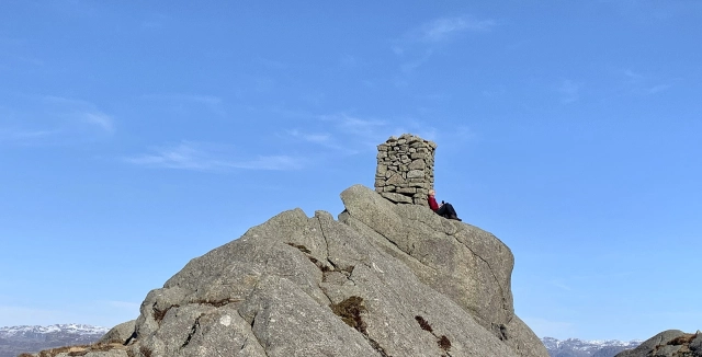 Solbjørgnipa (466 moh) - Bjerkreim, Rogaland