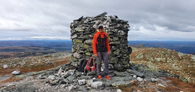 Gråfjell (1466moh) - Norefjells høyeste fjelltopp - Flå, Buskerud