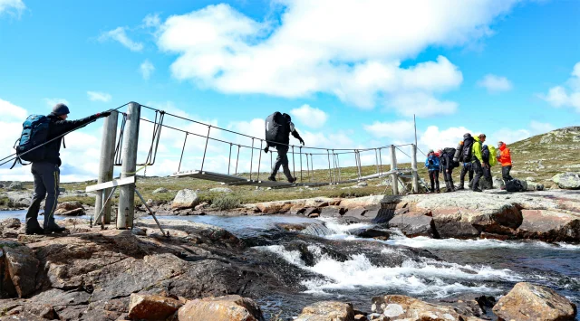 Hardangervidda del 4: Lågaros til Besso Turisthytte (1250moh) - ,