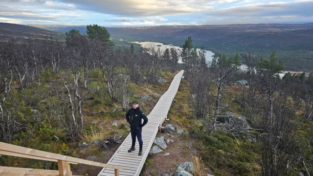 Hovdetrappa i Skurdalen - Hol, Buskerud