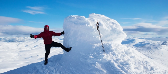 Skitur fra Gullbrå til Kvitanosi (1433 moh) - Voss, Vestland