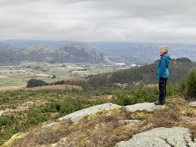 Skjørestadfjellet (343 moh) - Sandnes, Rogaland