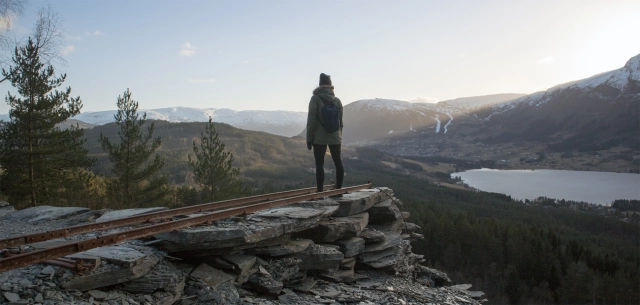 Hedleberget skiferbrudd på Voss - Voss, Vestland