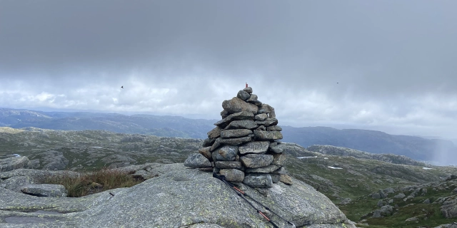 Solliknuden (621 moh) - Sokndal, Rogaland