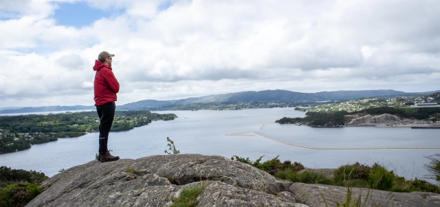 Fjelltur til Knappenfjellet (135 moh) fra Knappentjørna - Bergen, Vestland