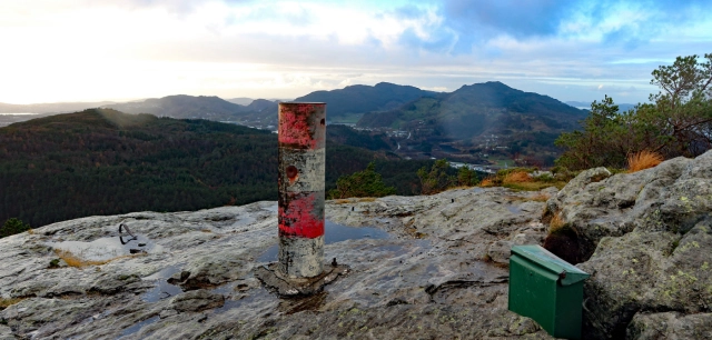 Hetlebakksåta (334 moh) fra Hetlebakka - Bergen, Vestland