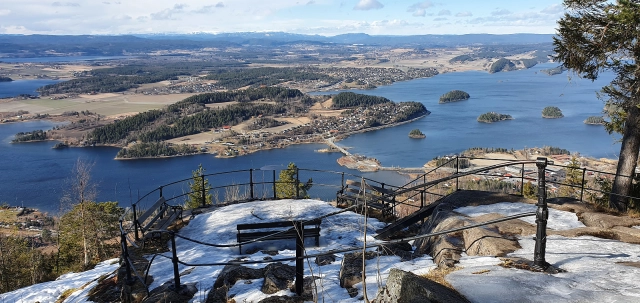Kongens utsikt (455moh) - Hole, Buskerud