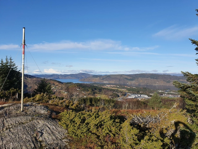 Kort fjelltur til Birkelandsnipa (288 moh) i Ytre Arna - Bergen, Vestland