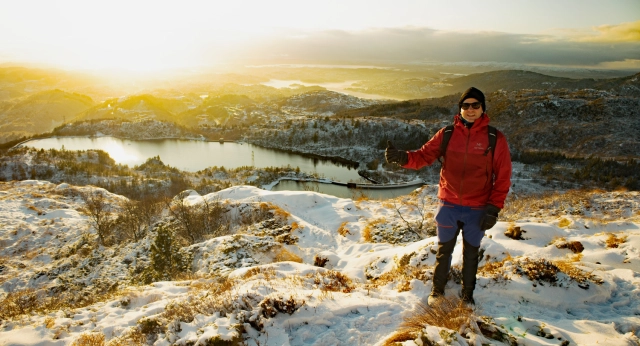Vasslifjellet (629 moh) fra Sædal - Bergen, Vestland