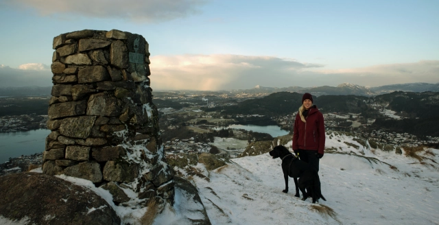 Ramberget (300 moh) på Fanafjellet - ,