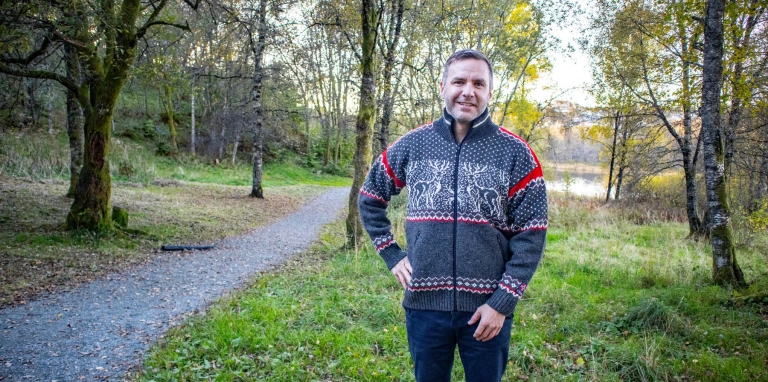 Strikkejakke fra Nordlys of Norway