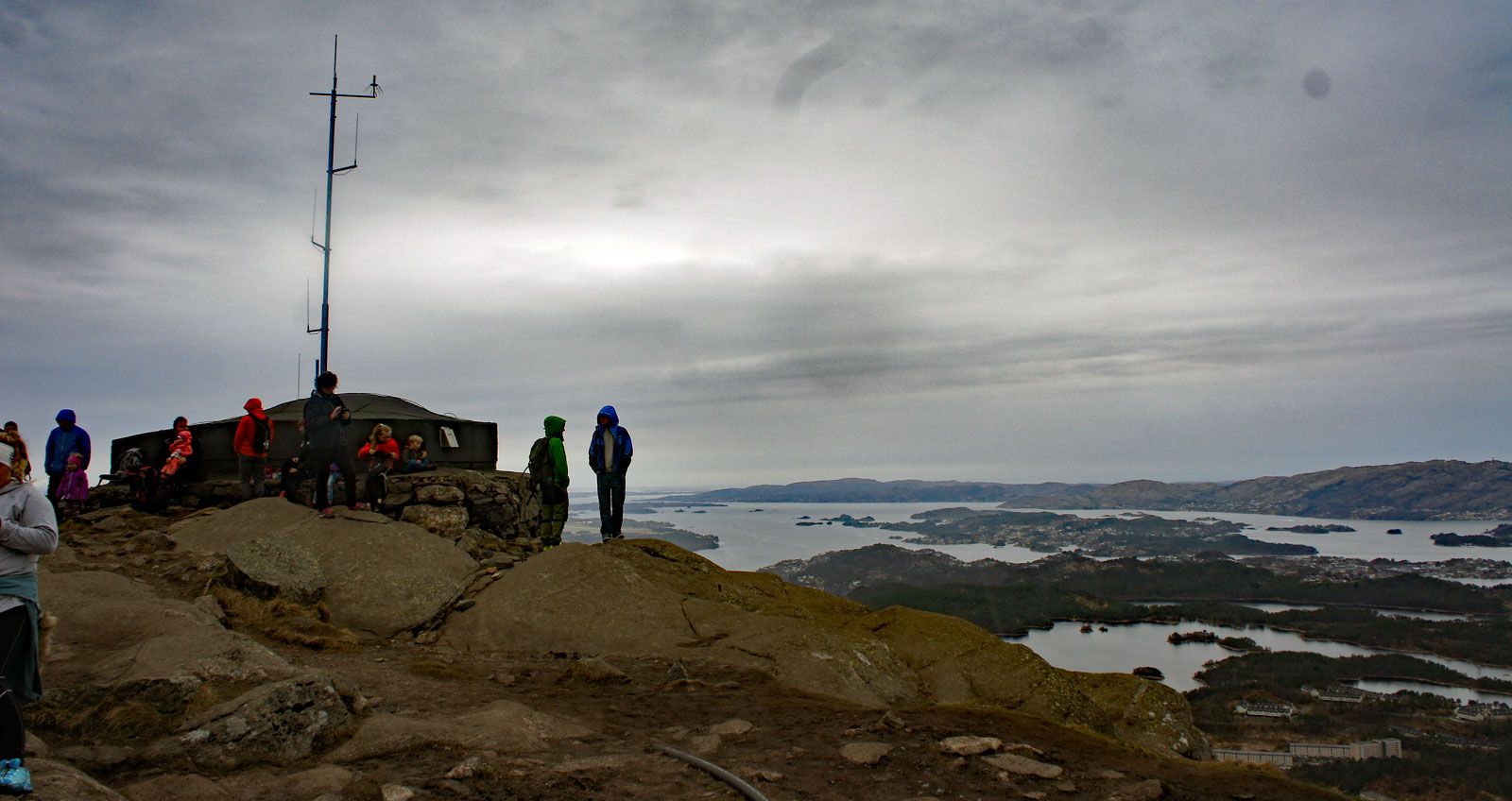 Lyderhorn (396 moh) fra Gravdal