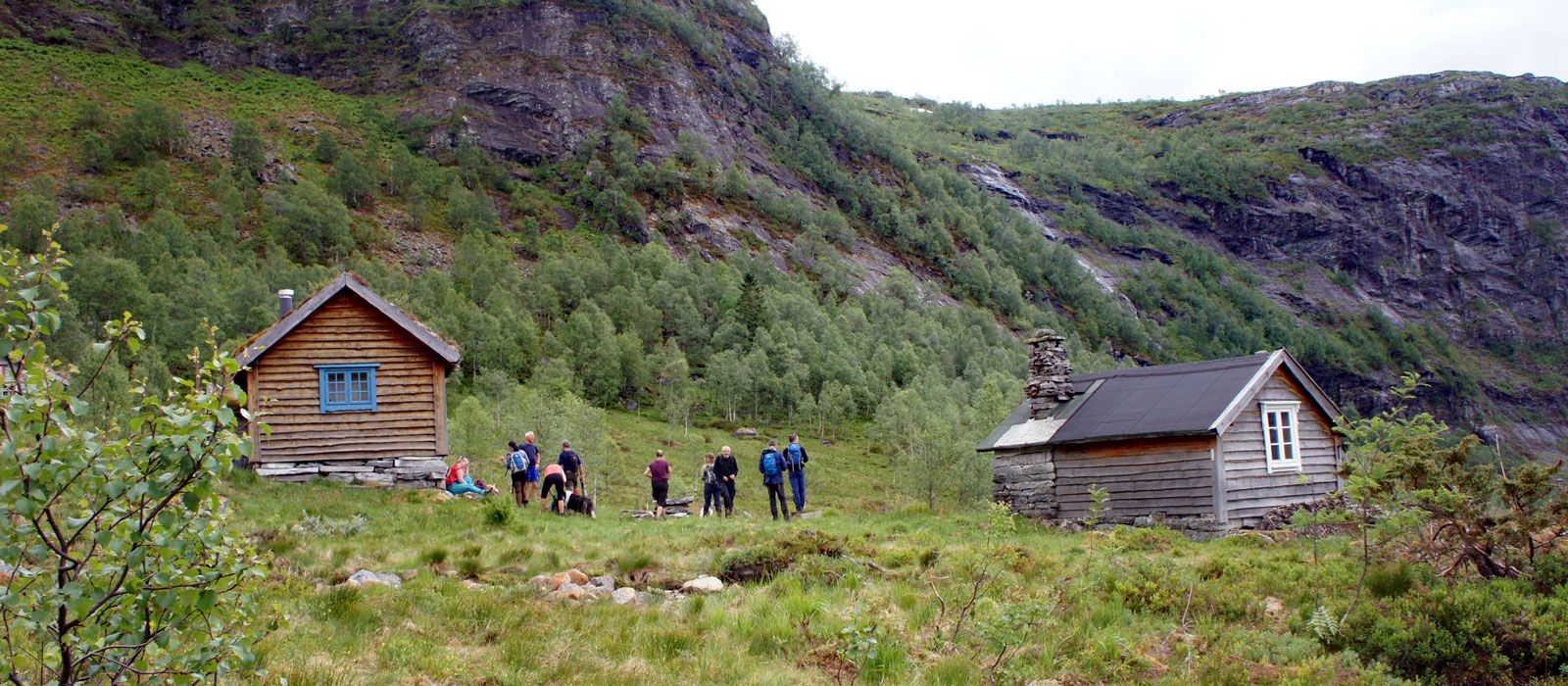 Vandretur i Eksingedalen til Flatekvalstølen