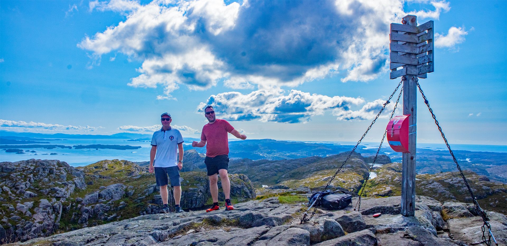 Liatårnet (341 moh) på Sotra