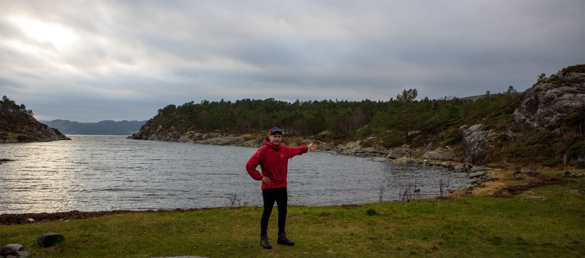 Vandretur over hele Tyssøy, ytterst på Bjorøy